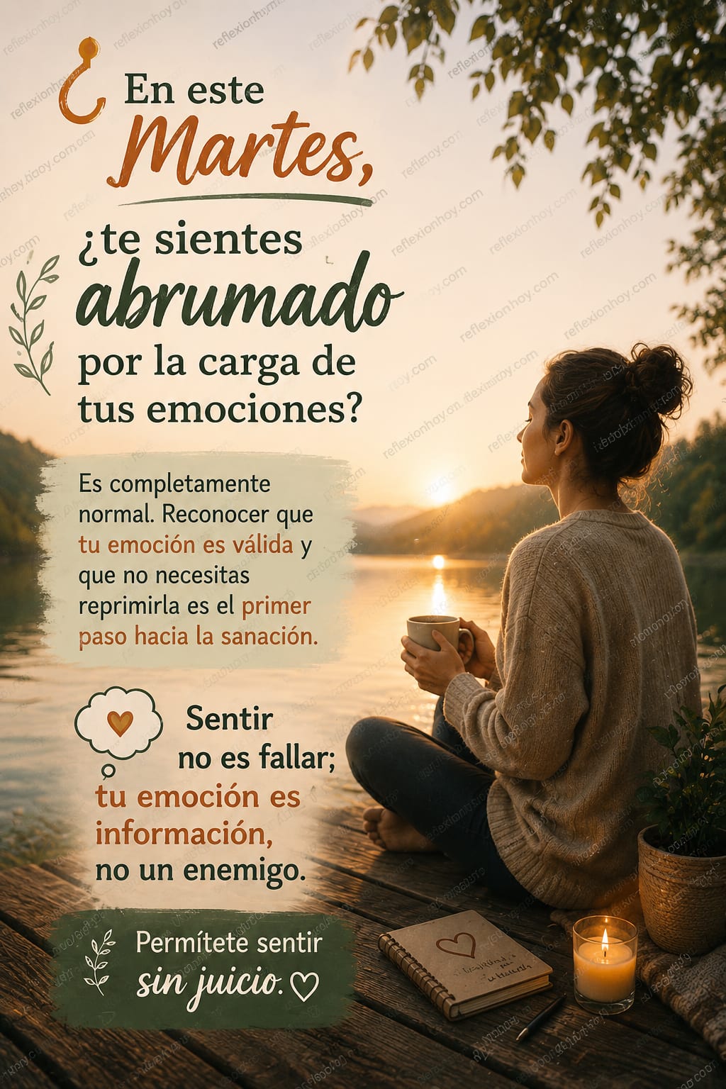 Imagen: ¿Por qué te sientes abrumado este Martes? 🌊✨