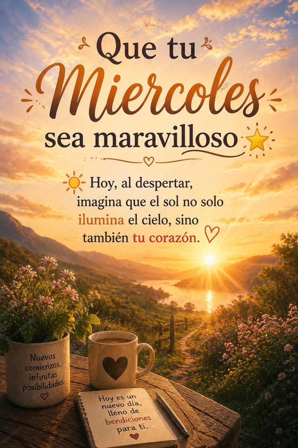 Renacer en el Miercoles: un nuevo amanecer 🌅