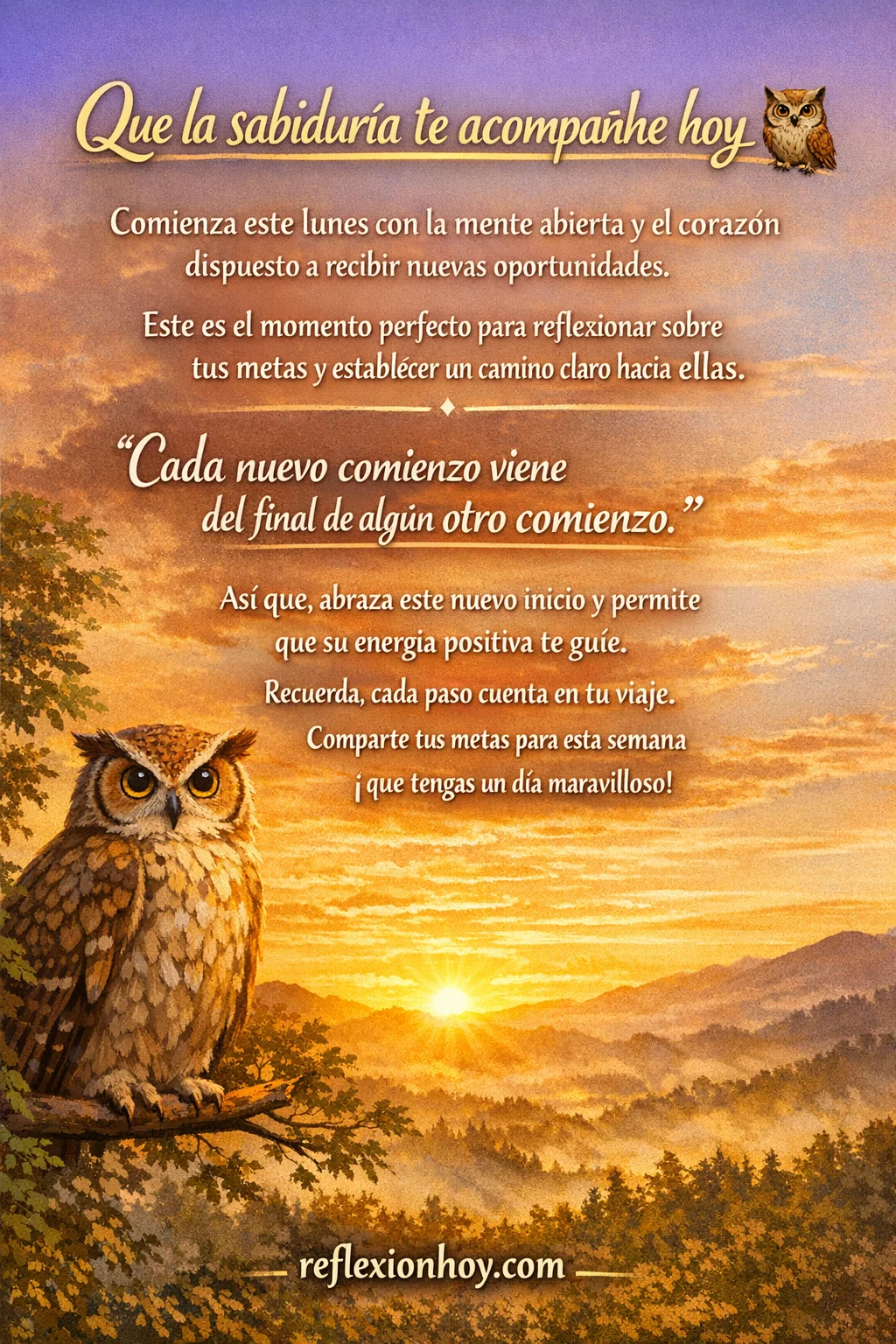 Imagen de Inicia tu semana con luz: Reflexiones de Lunes ☀️