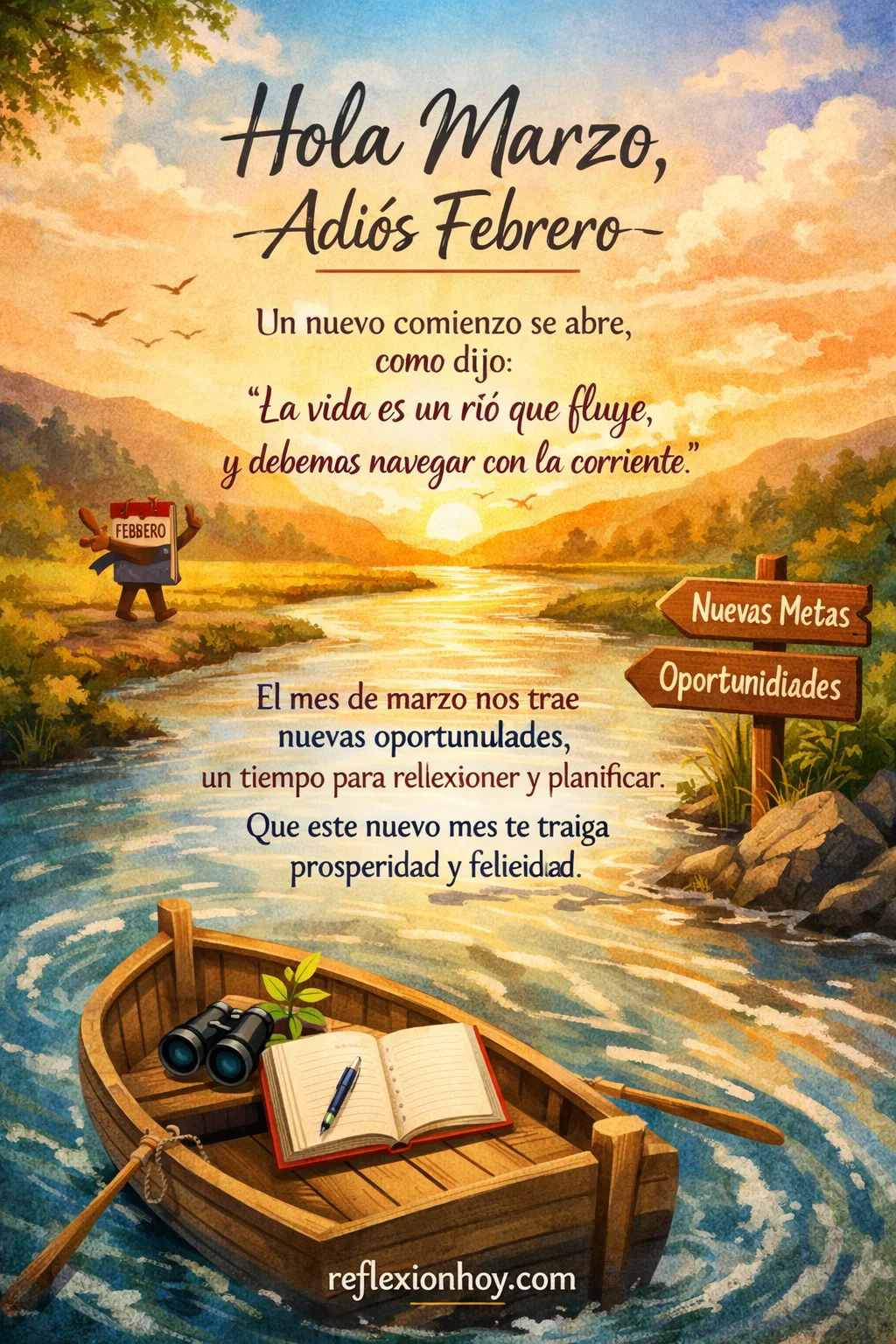 Imagen de Hola Marzo, Adios Febrero 🎯