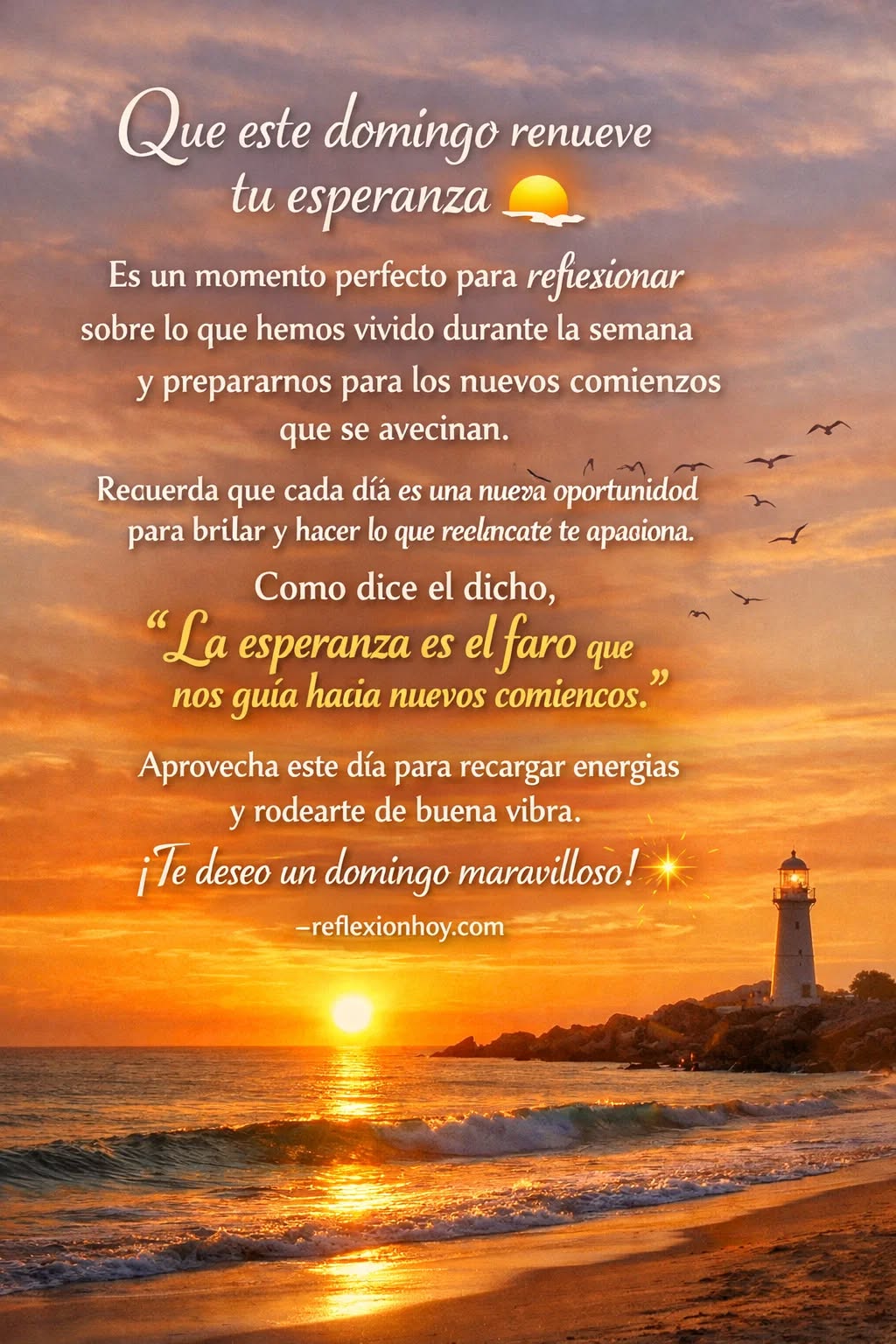 Imagen de 🌞 ¡Que este Domingo renueve tu esperanza! ✨
