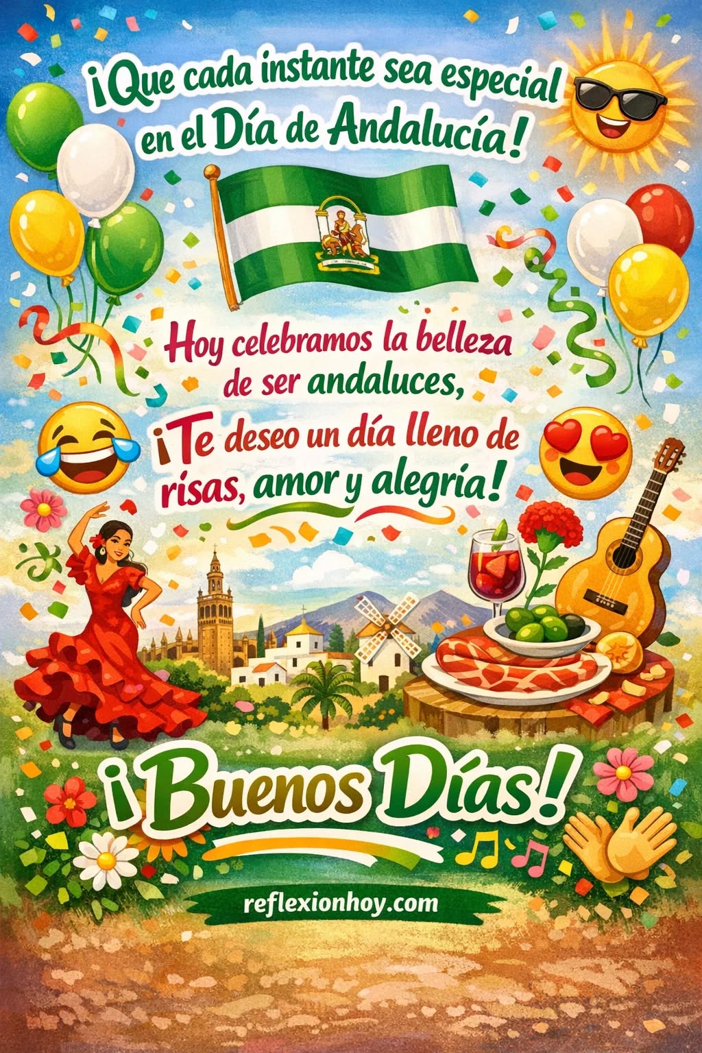 Imagen de ¡Celebra el Día de Andalucía! 🎉🎂✨