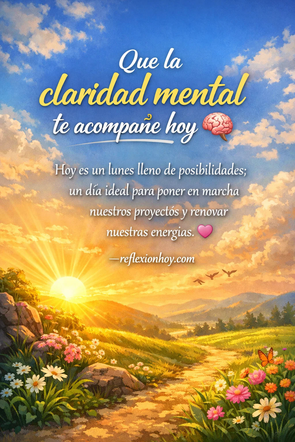 Imagen de ¡Arranca el lunes con buena vibra! 🌞✨