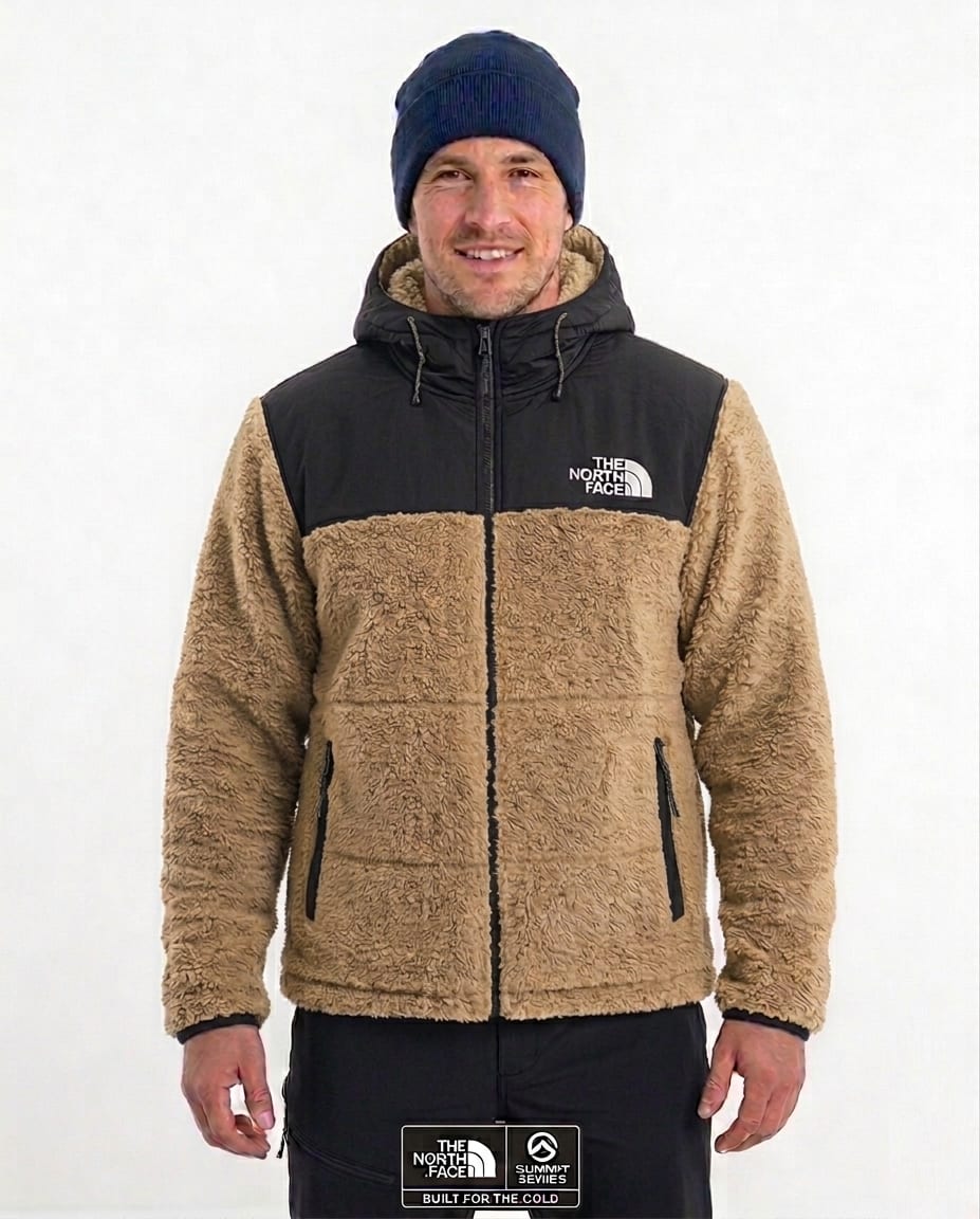 THE NORTH FACE SHERPA NUPTSE JACKET CAFE CLARO