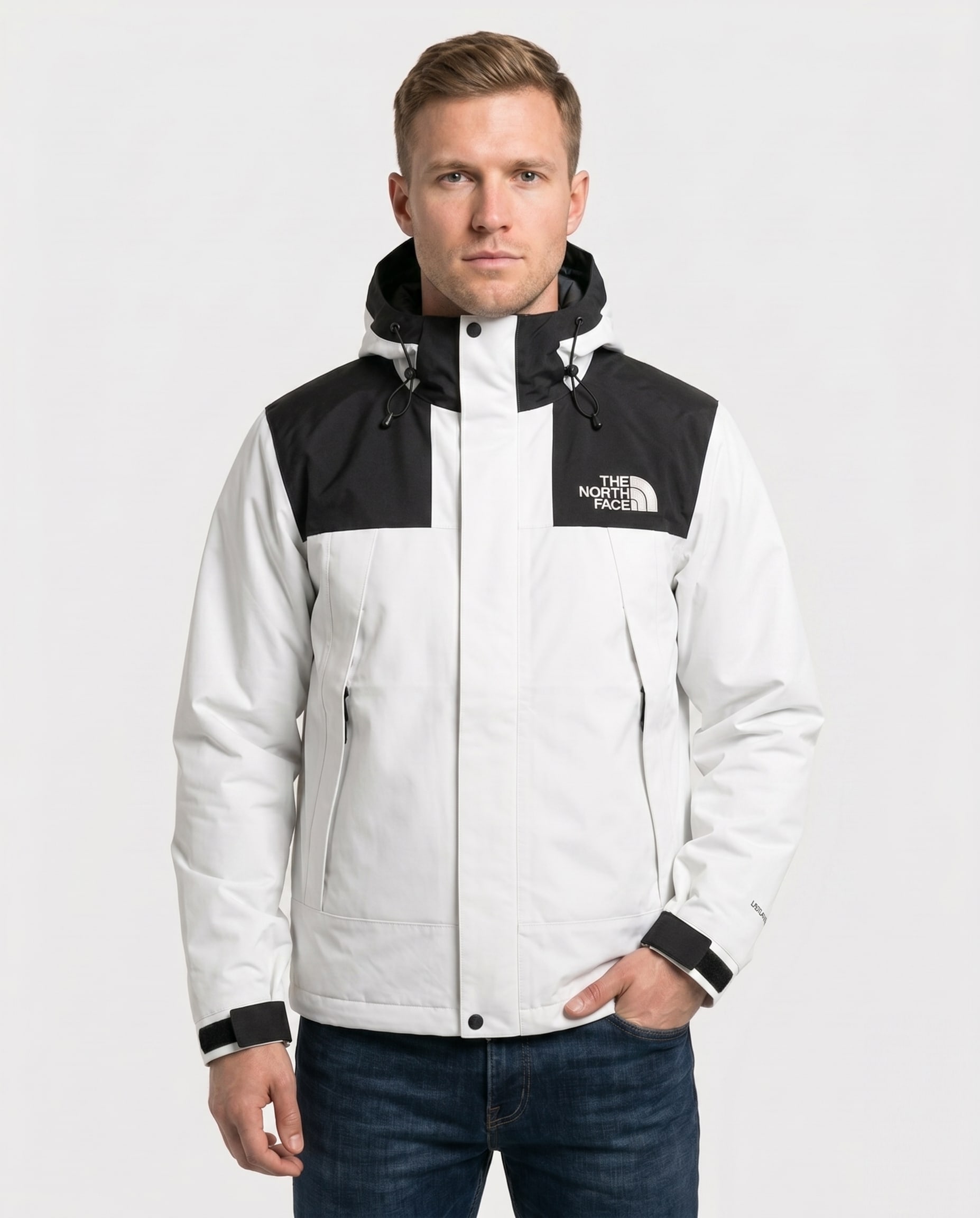 THE NORTH FACE ANTORA JACKET - WHITE / UNISEX