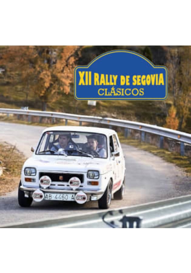 XII Rally de Segovia - Poster 2025 - Toda la info de Rallies de Regularidad en rallyplanner.net