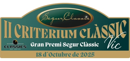II Critèrium Clàssic Vic - Escudo 2025 - Toda la info de Rallies de Regularidad en rallyplanner.net