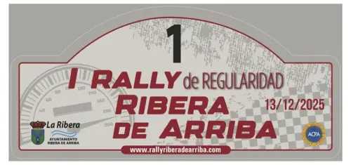 Rallye Ribera de Arriba de Históricos - Escudo 2025 - Toda la info de Rallies de Regularidad en rallyplanner.net