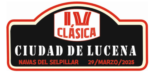 IV Clásica Ciudad de Lucena 2025 - Escudo 2025 - Toda la info de Rallies de Regularidad en rallyplanner.net