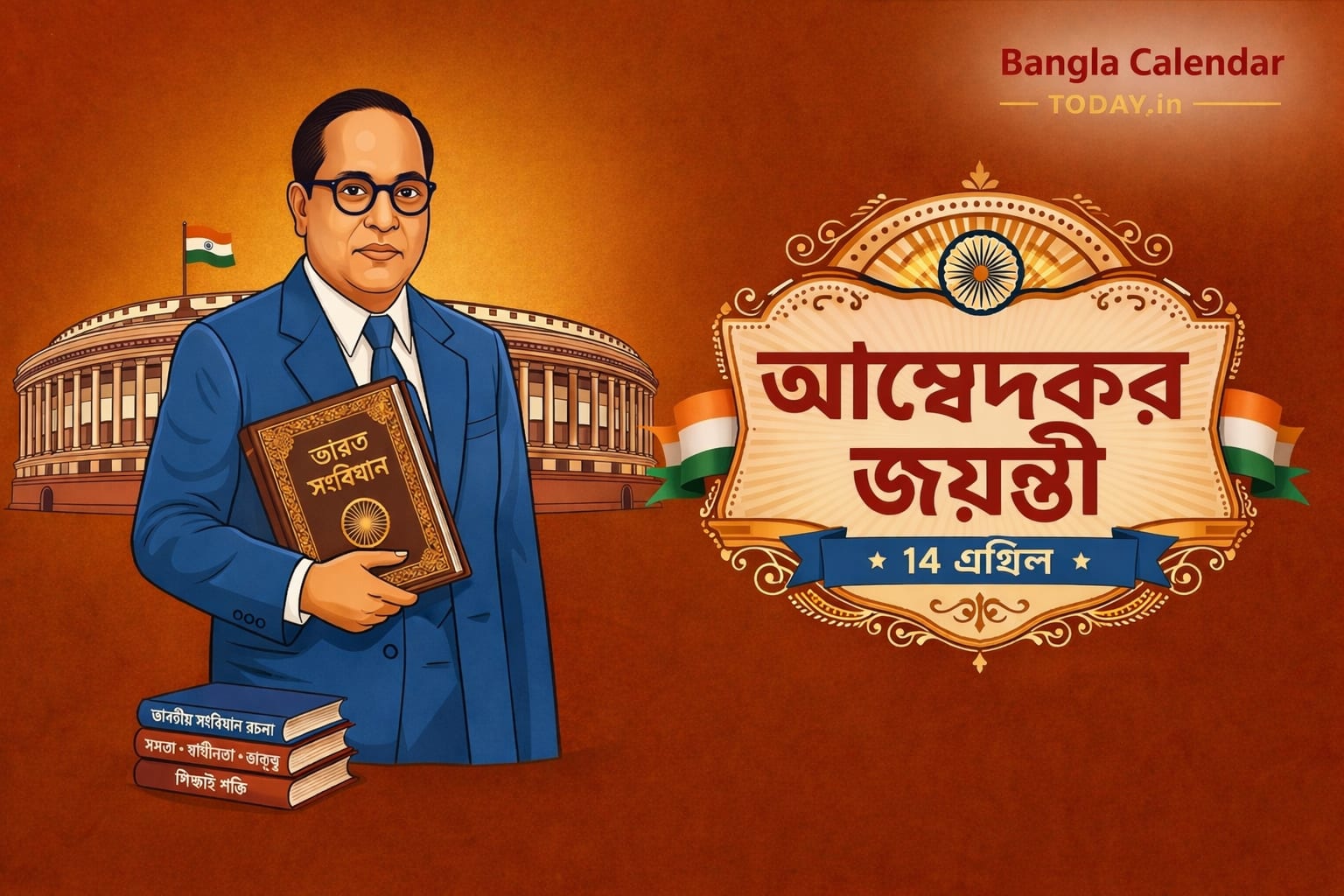 Ambedkar Jayanti 2026 | আম্বেদকর জয়ন্তী ২০২৬ – Equality Day - Honoring the Architect of Indian Constitution