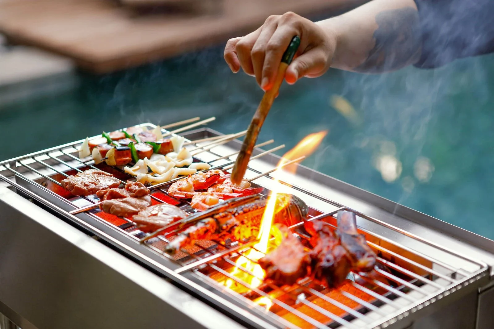 In Villa BBQ Dinner