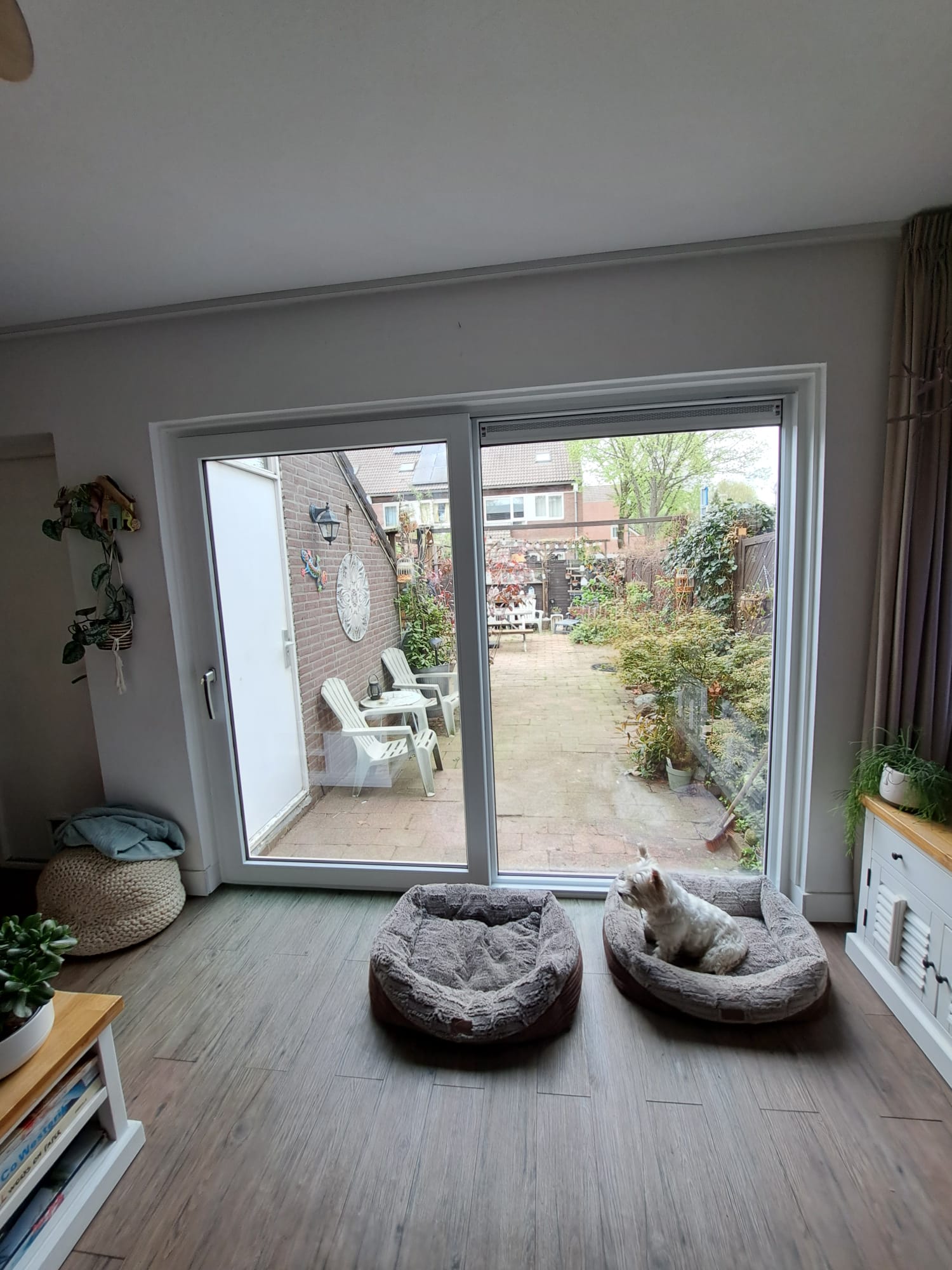 Schuifpui van binnen