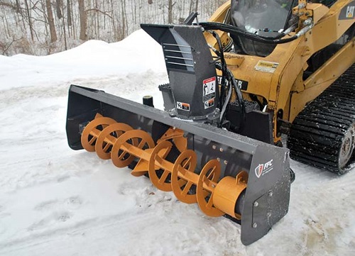 skid steer snow blower attachment,skidsteer snow blower attachment,landscaping equipment,forestry equipment