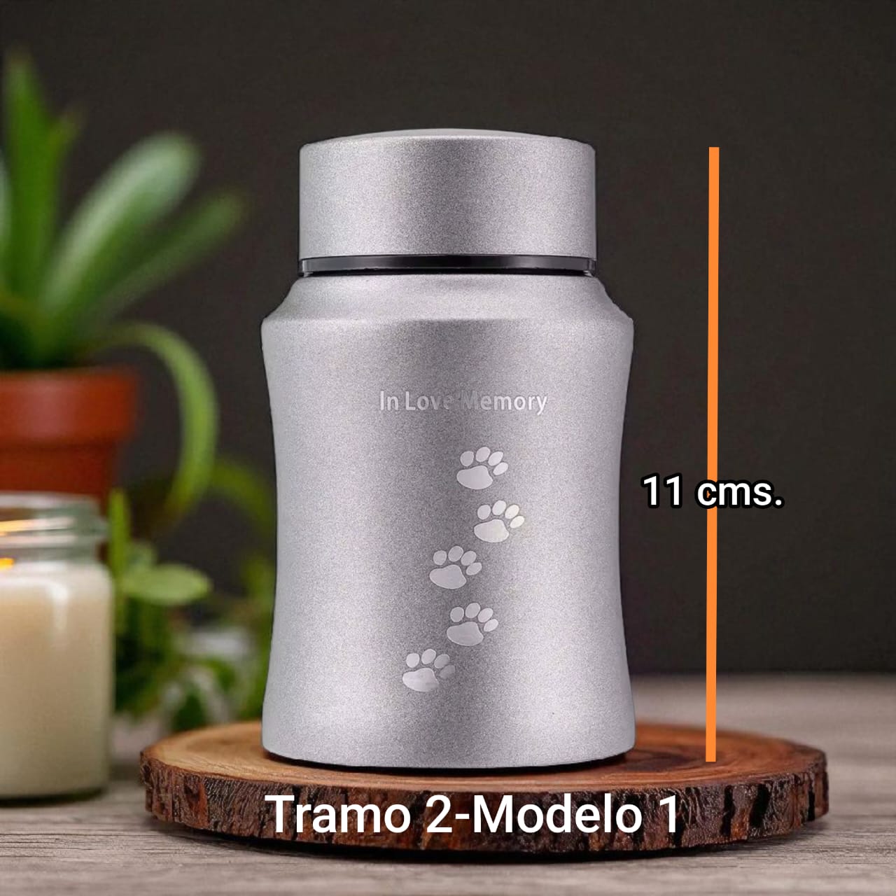 Ánfora metálica - Tramo 2 Modelo 1
