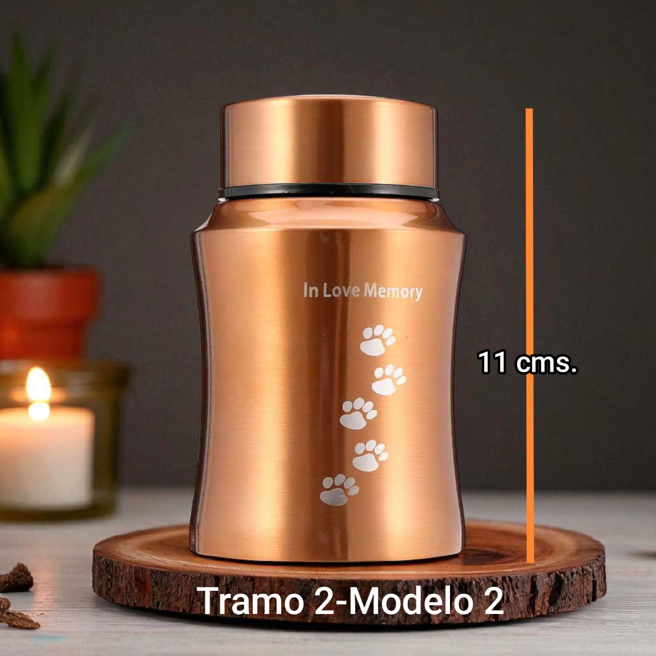 Ánfora metálica - Tramo 2 Modelo 2