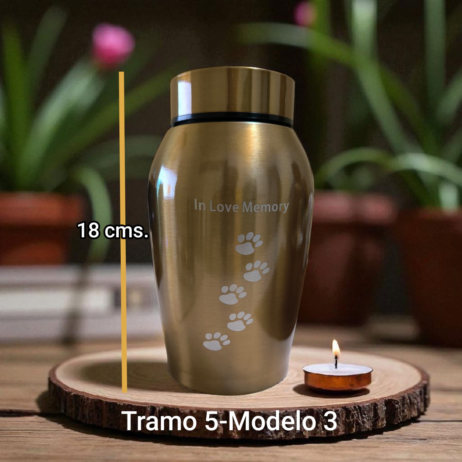 Ánfora metálica - Tramo 5 Modelo 3