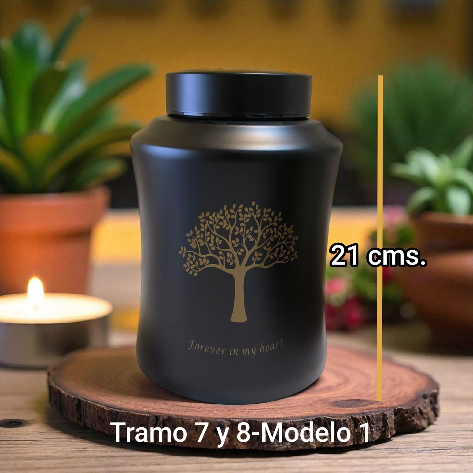 Ánfora metálica - Tramo 7/8 Modelo 1