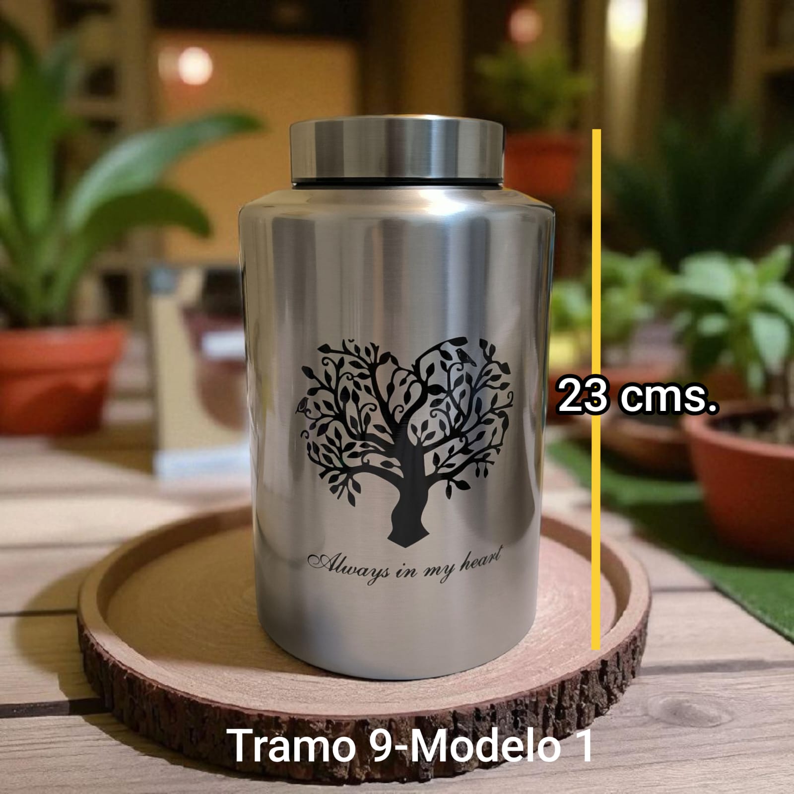 Ánfora metálica - Tramo 9 Modelo 1