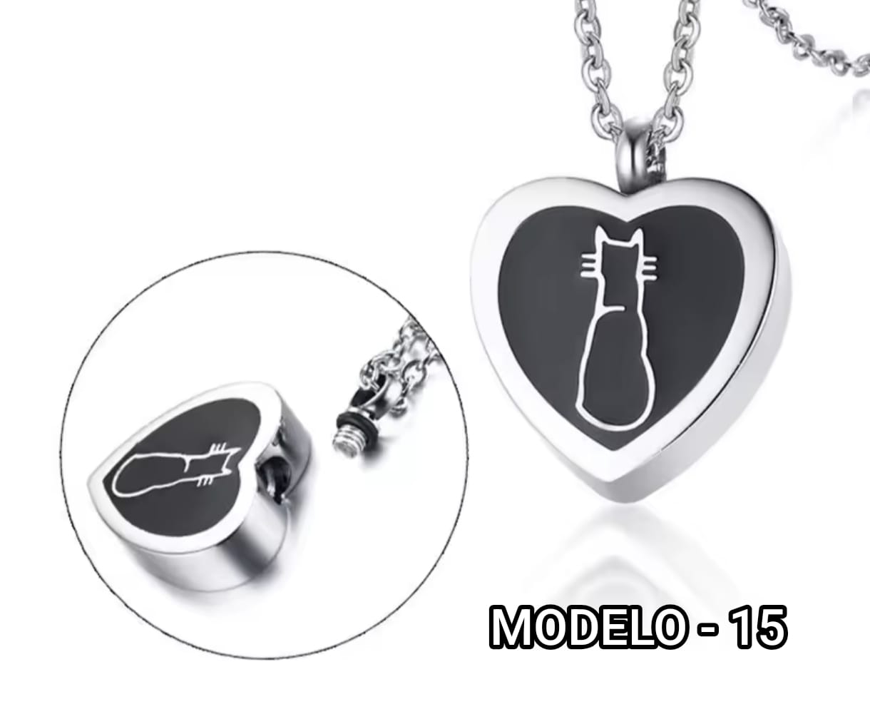 Relicario de mascotas modelo 15