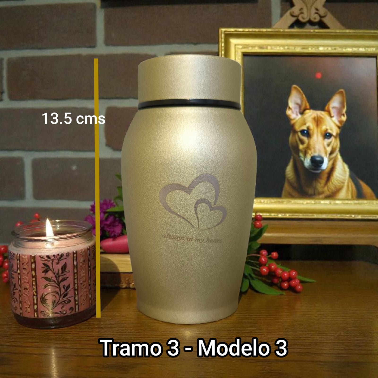 Ánfora metálica - Tramo 3 Modelo 3