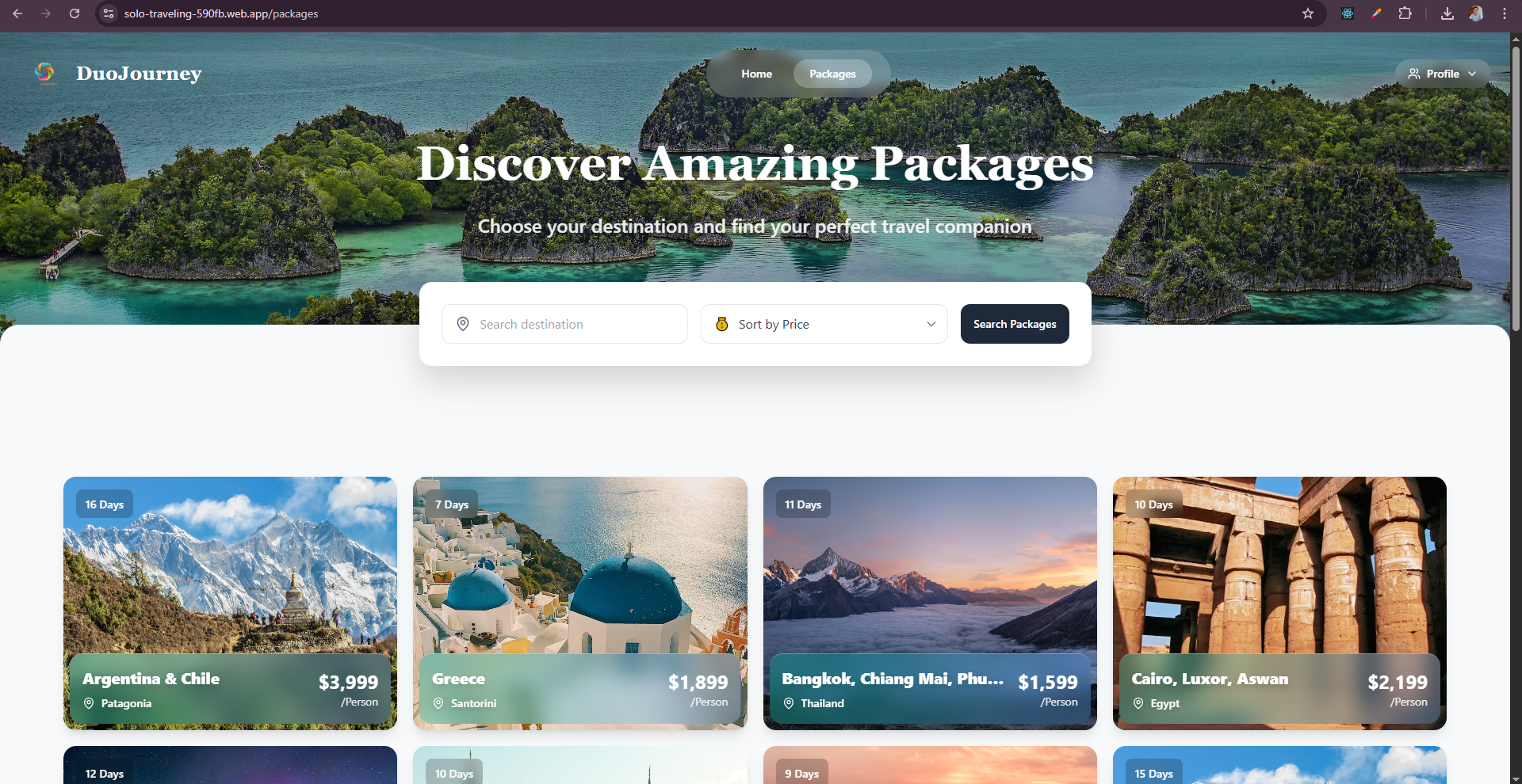 Solo Traveler App