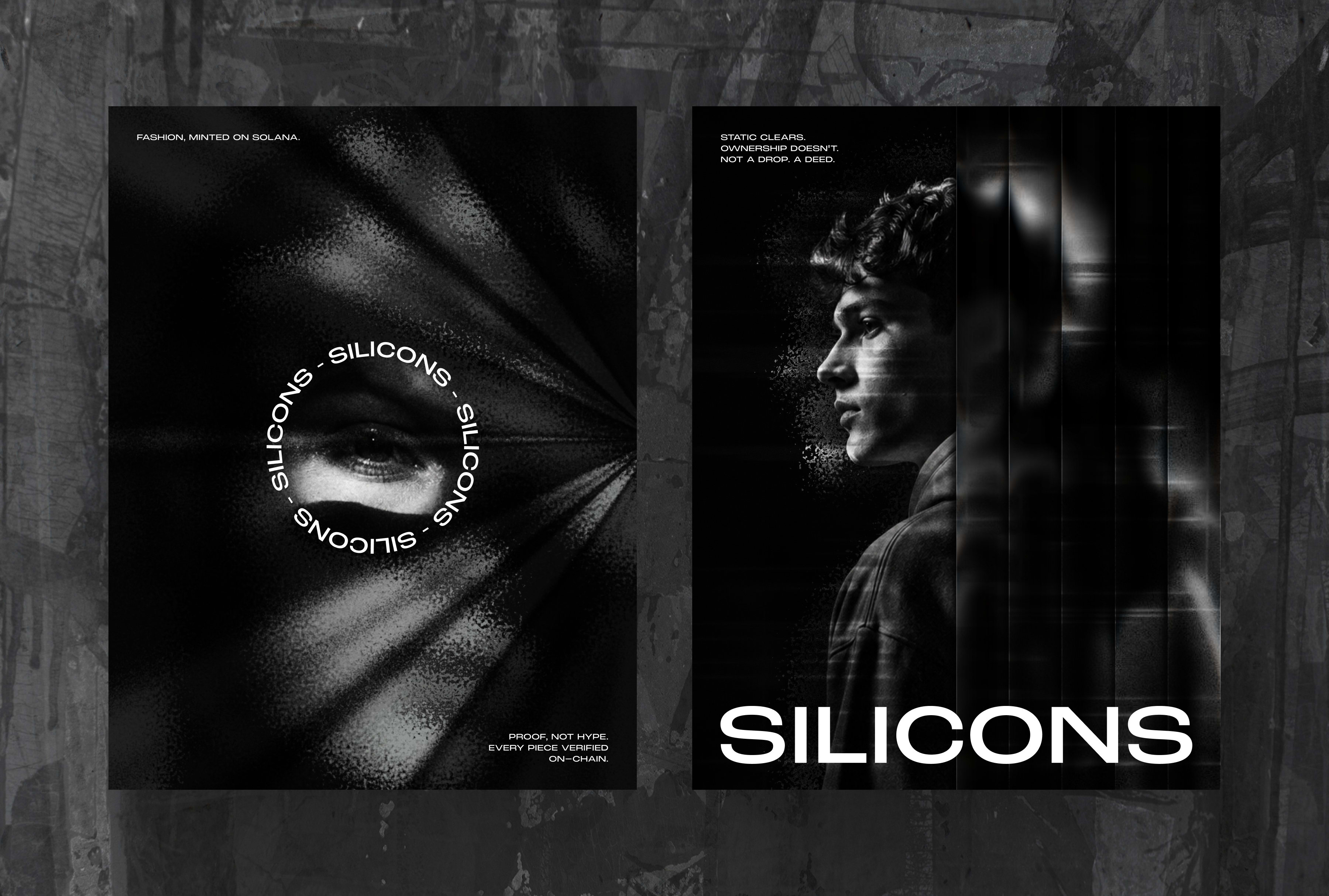 SILICONS — poster campaign design