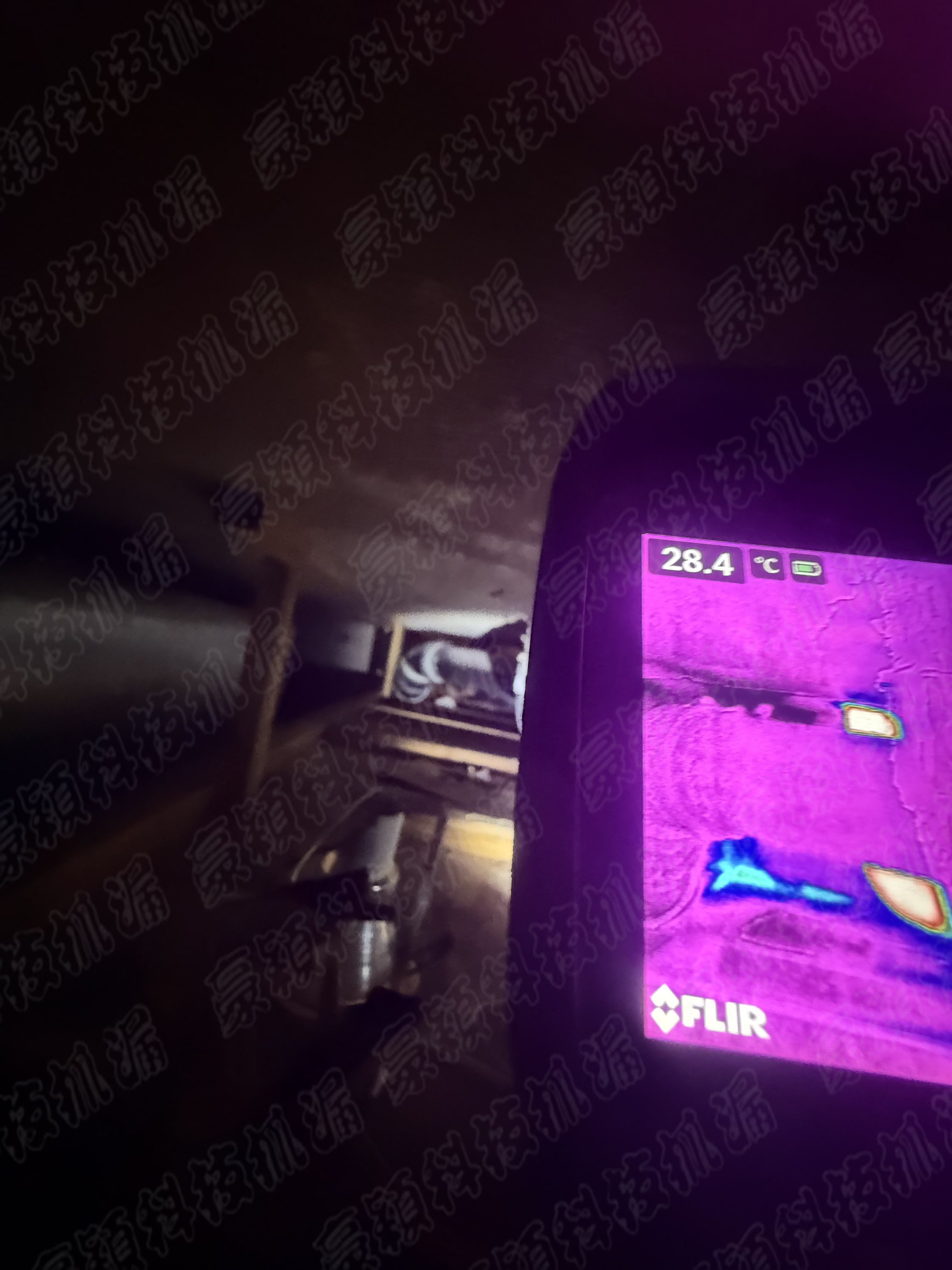 size:100;align:center 新店區大樓紅外線熱像儀檢測