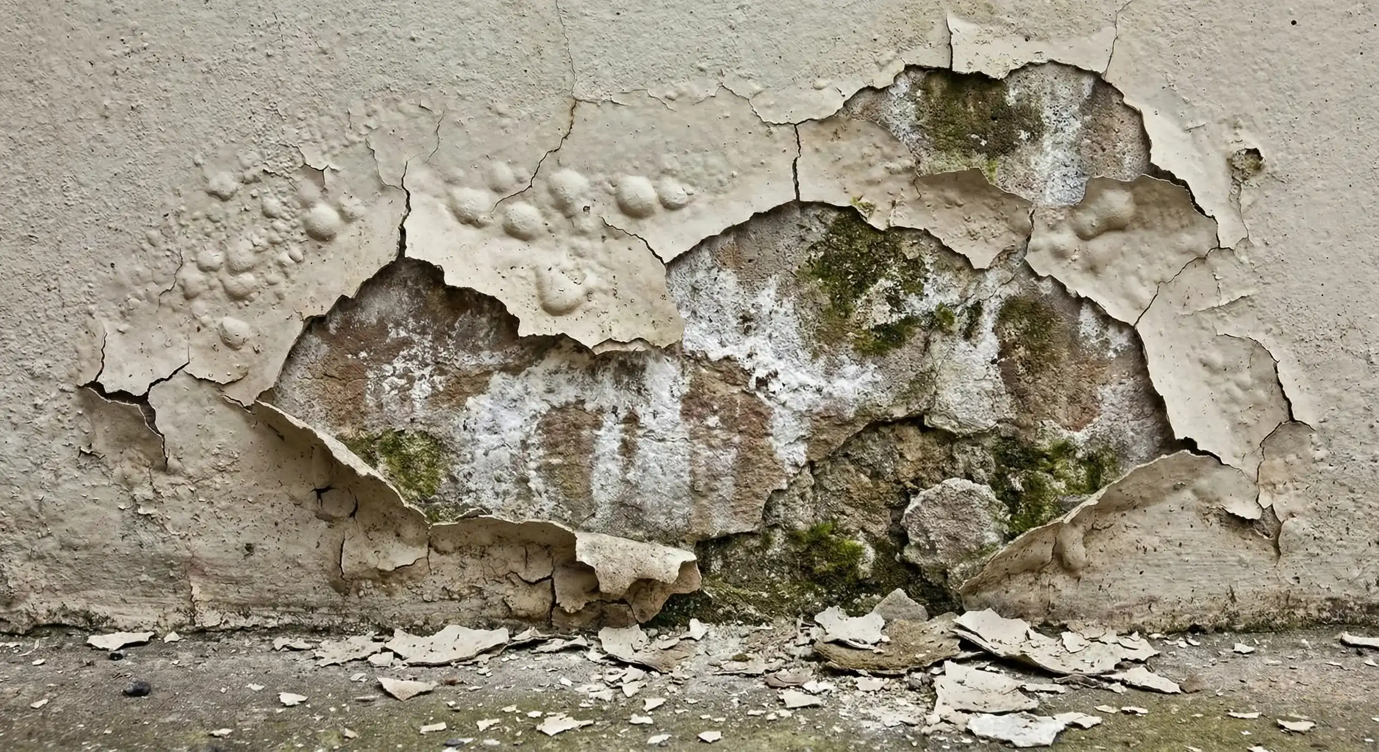 防水漆鼓起剝落