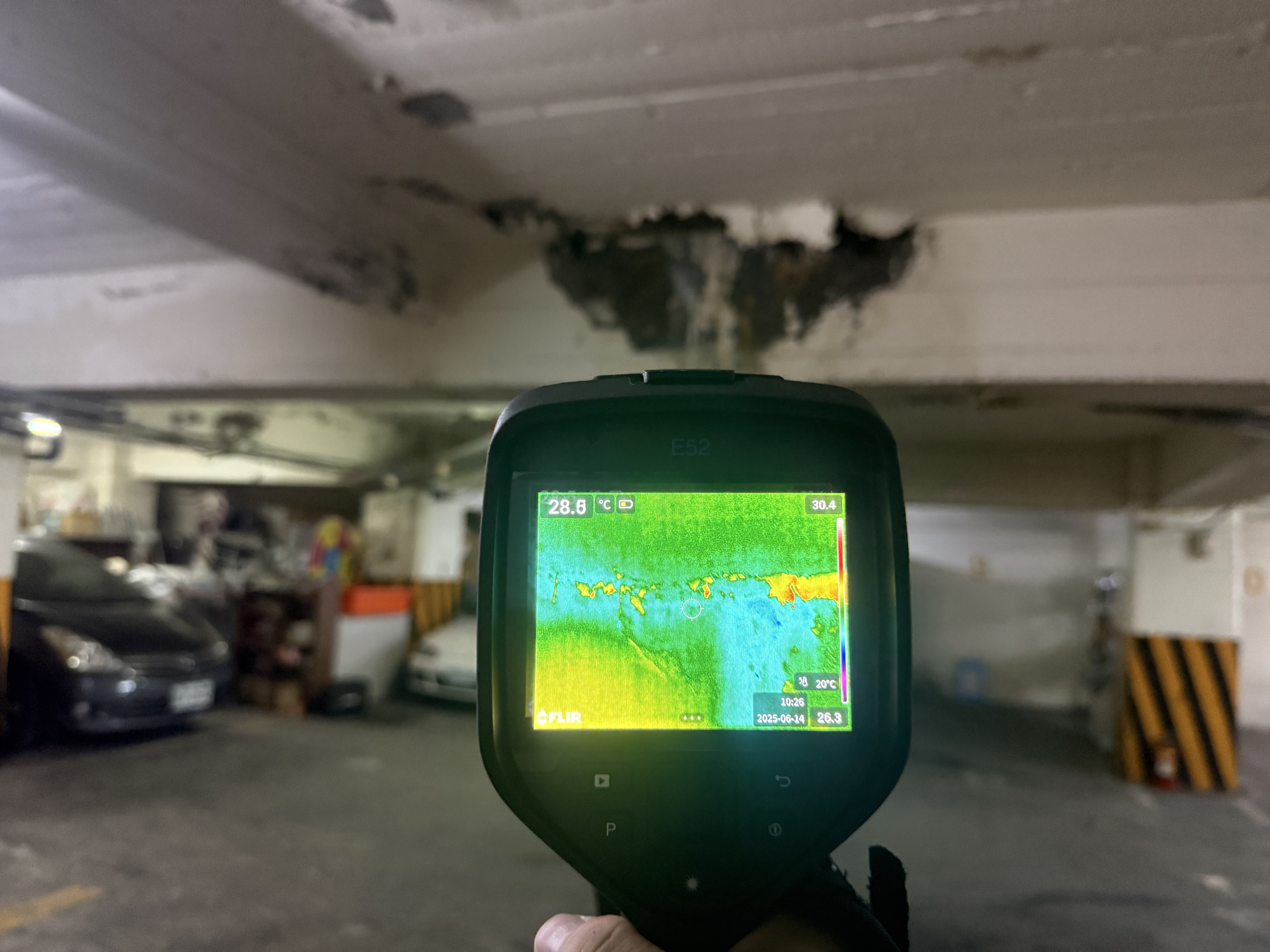 台北市大安區紅外線熱像儀漏水檢測