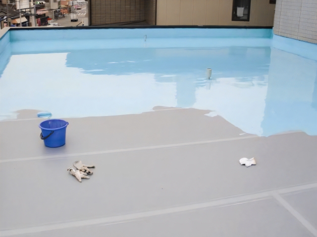 台北市信義區住宅屋頂PU 防水塗料工法