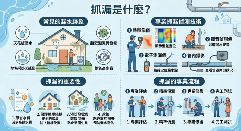 抓漏是什麼原理講解圖