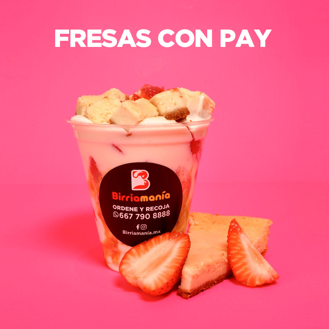 FRESAS CON PAY