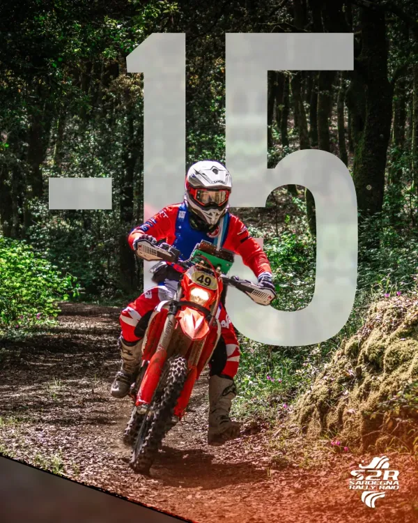 Countdown -15 con moto da cross