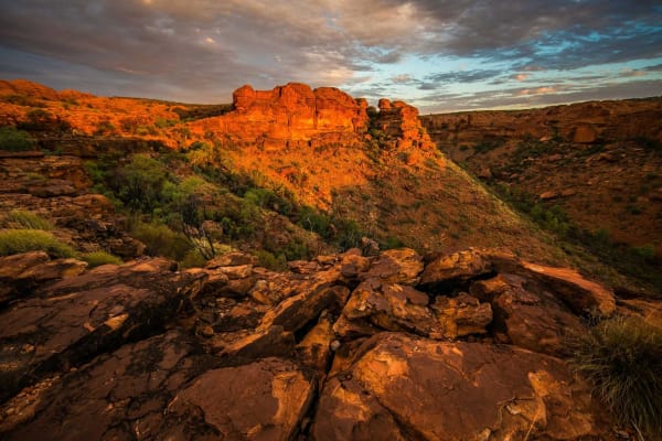 Canyon walls