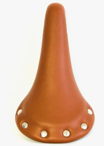 Asiento Bicicleta  Fixi Retro Vintage Simil Cuero Tachas