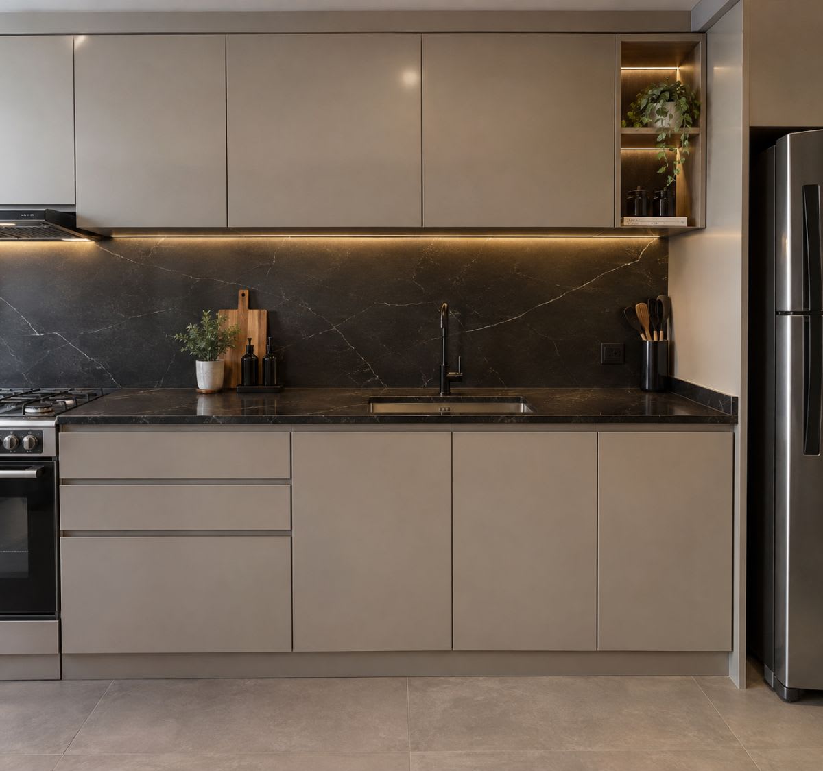 amueblamiento de cocina