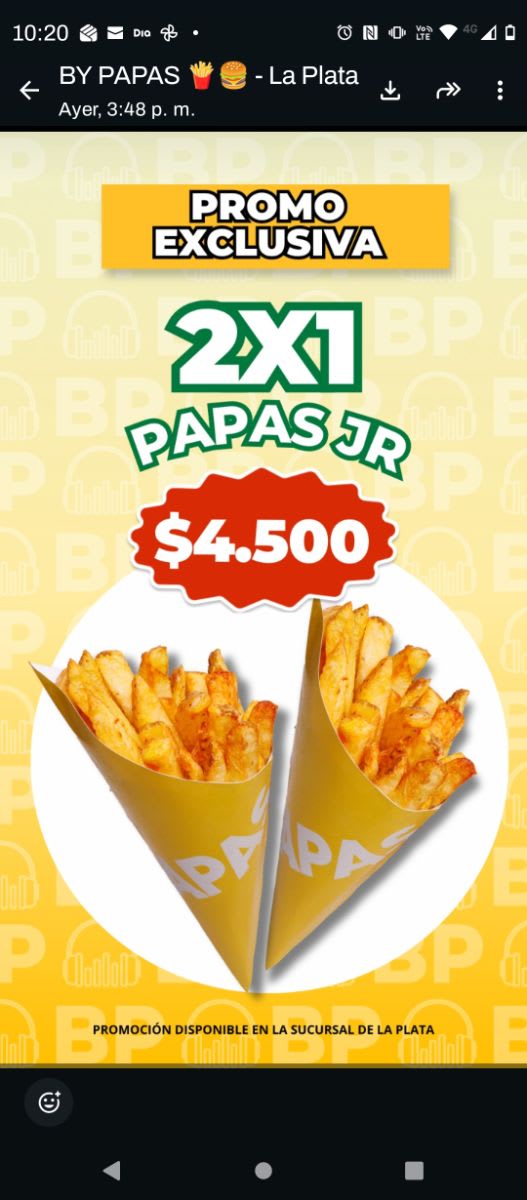2x1 papas Jr