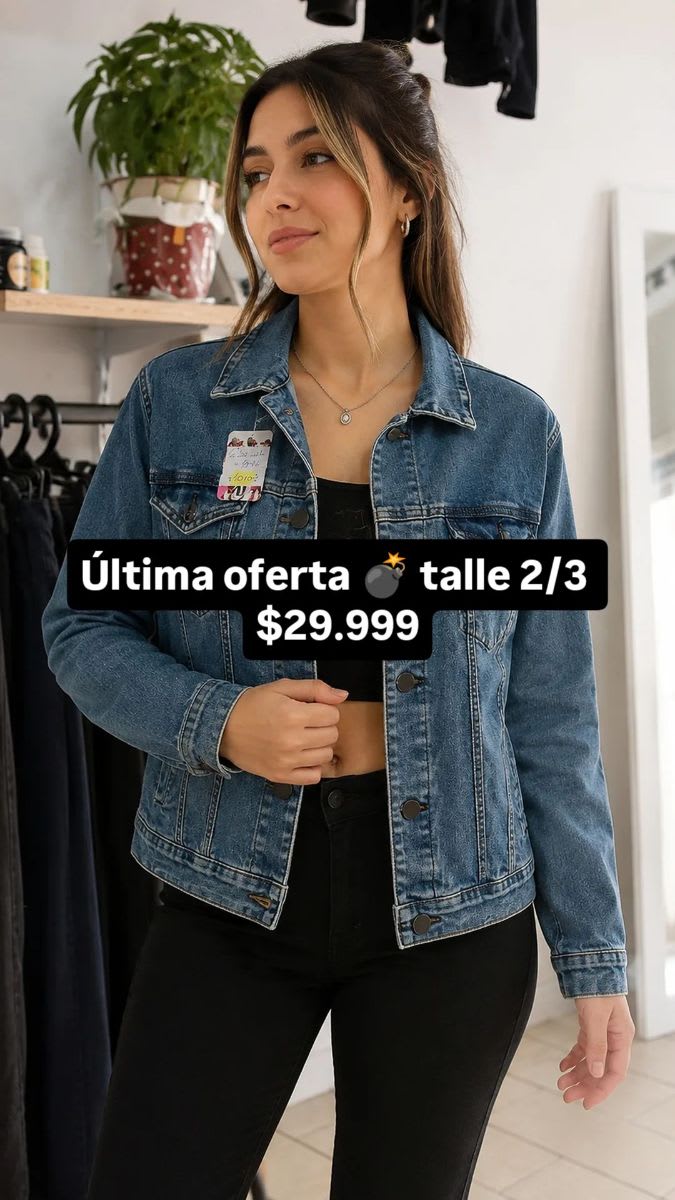 Campera de jeans oferta 💣