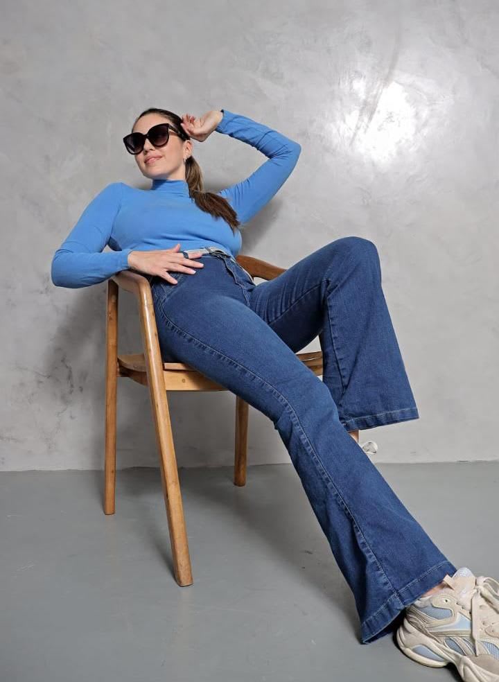 Jeans Oxford elastizados