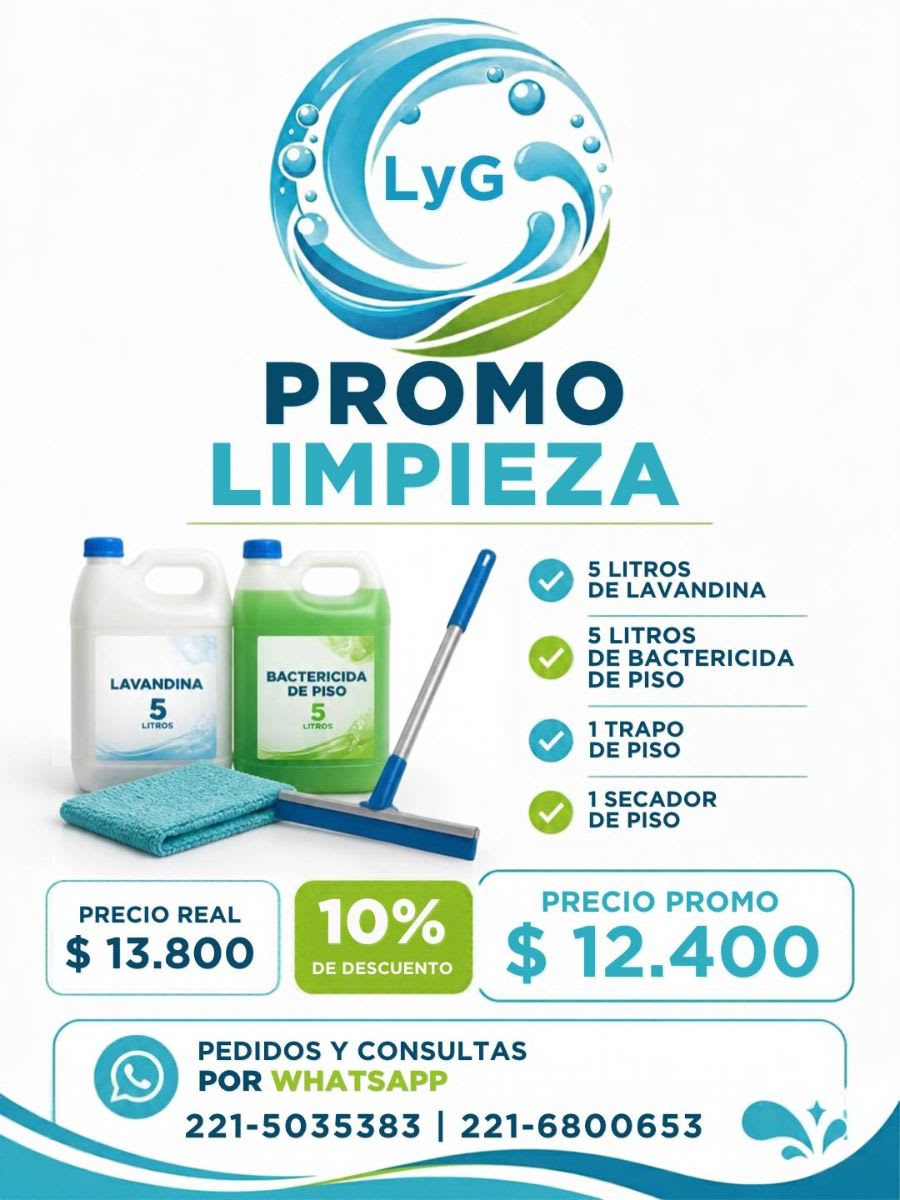 Promo limpieza