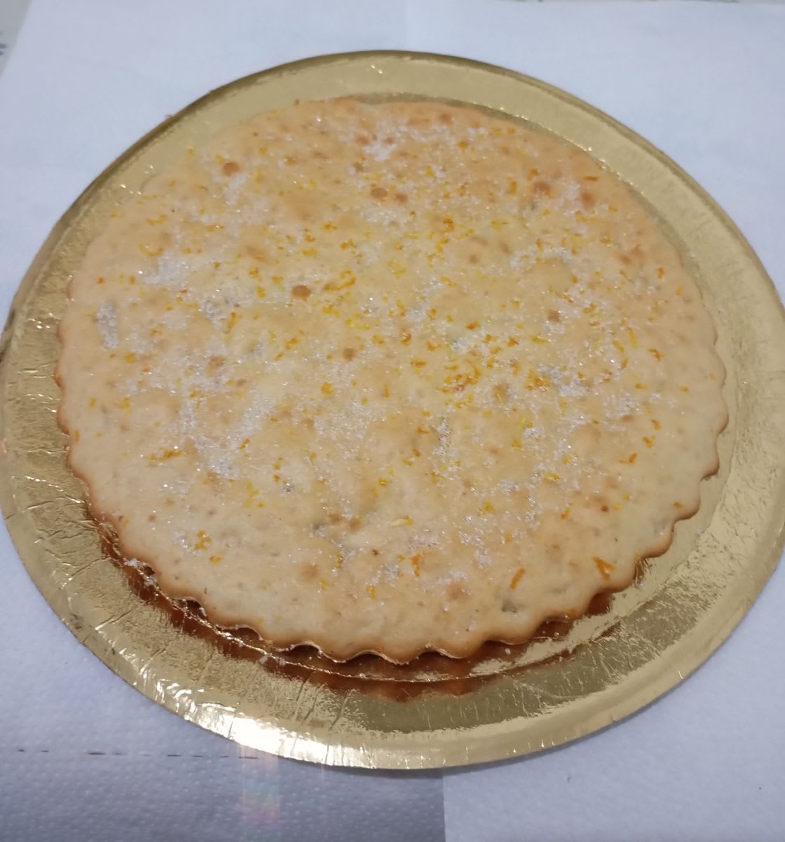 Tarta de cumbre de manzana