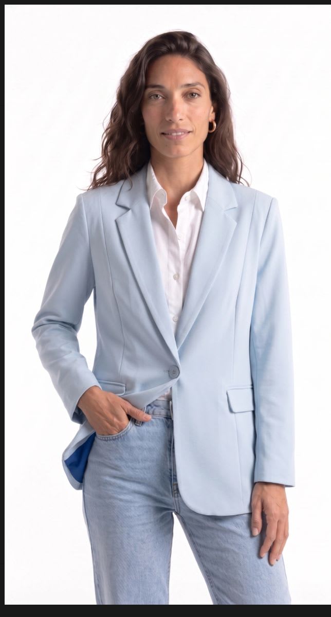 Blazer celeste