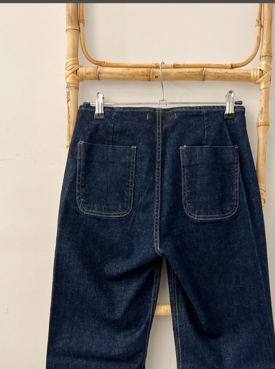 Vista 2 de Jeans semi Oxford elastizado
