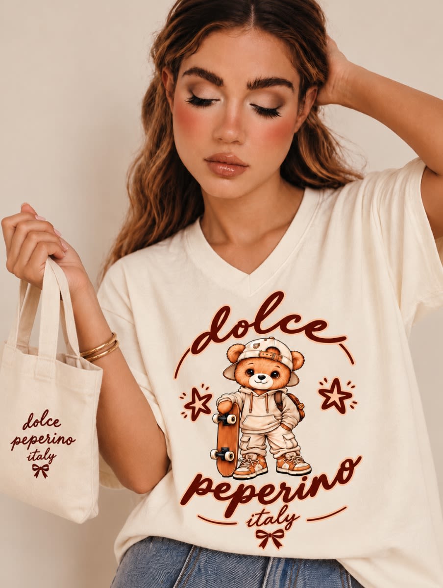 Remera algodón osito