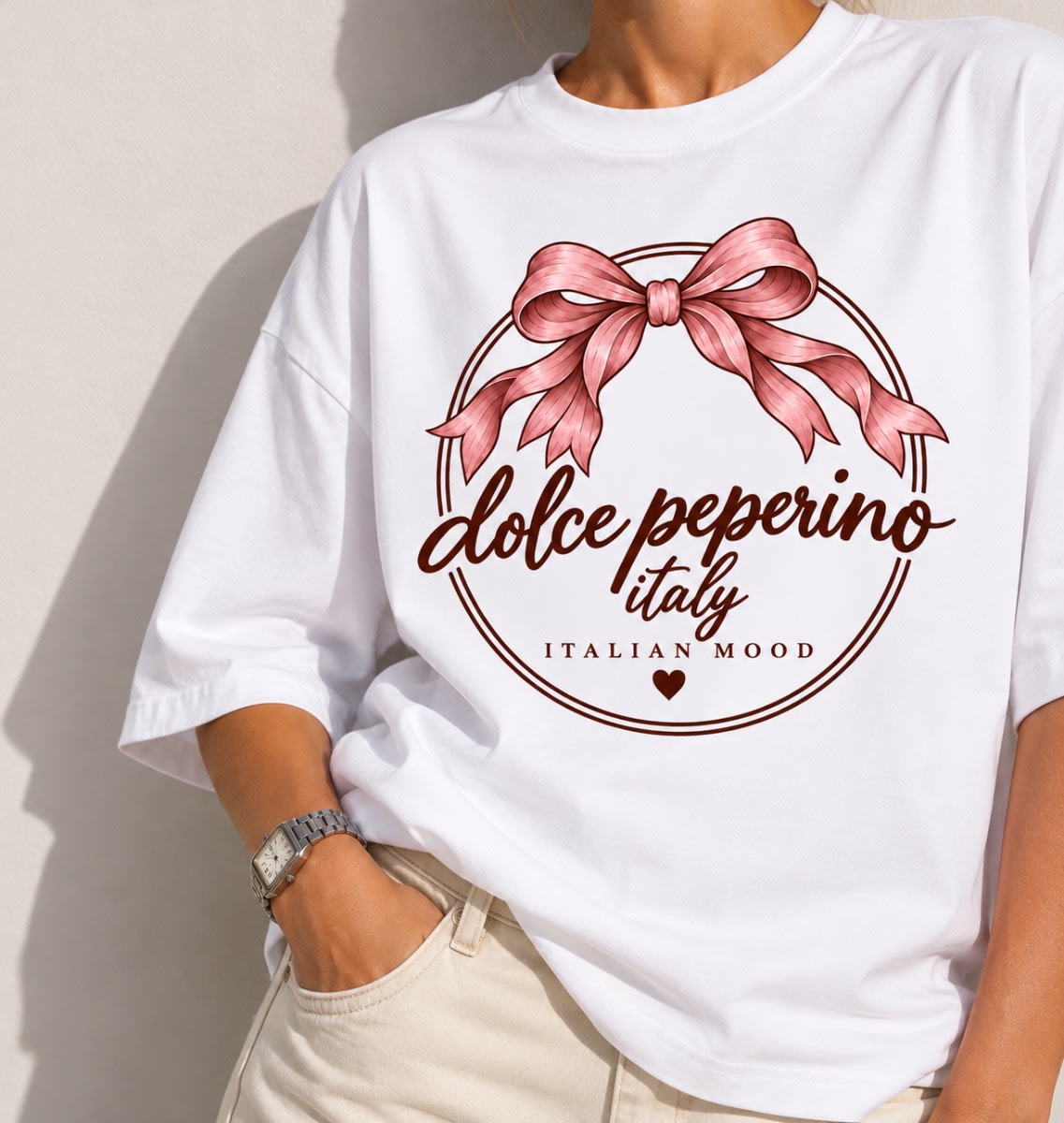 Remera algodón logo 🎀
