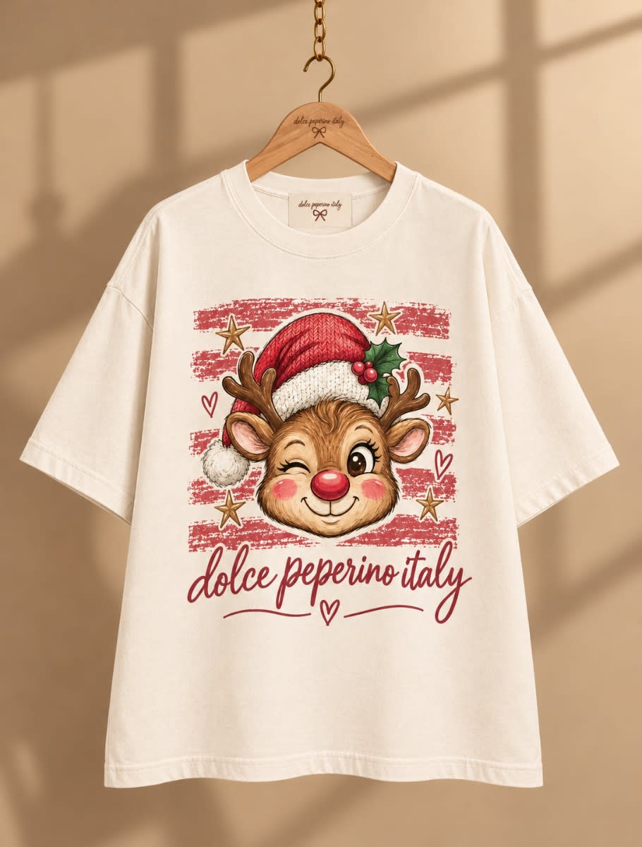 Remera algodón Navidad