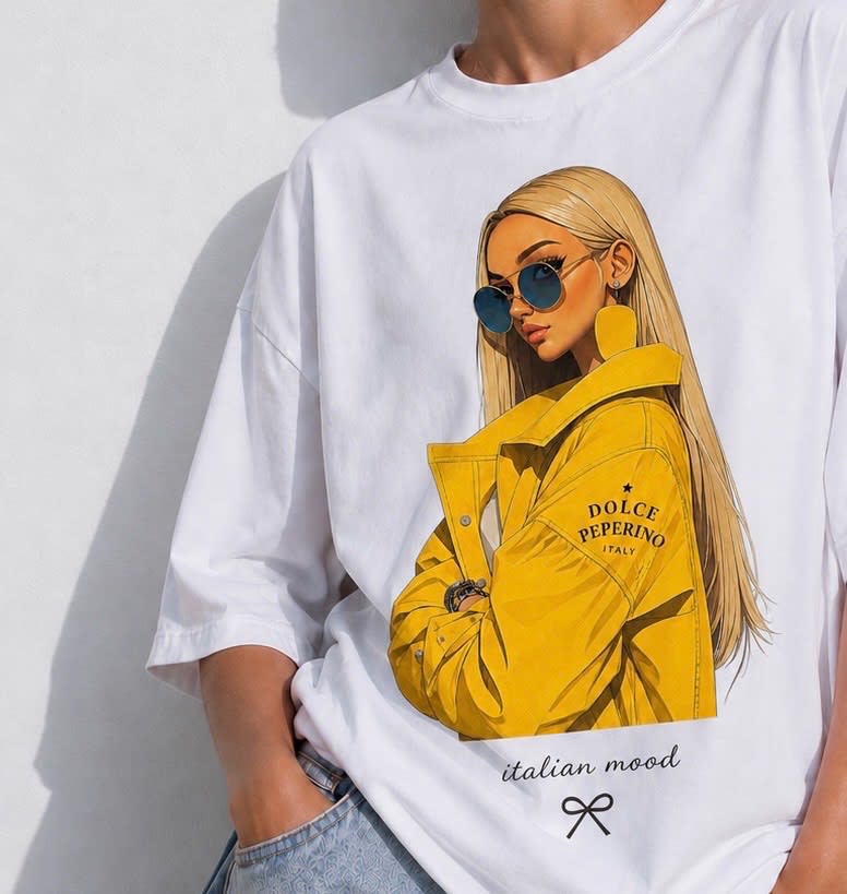 Remera algodón Style 💛
