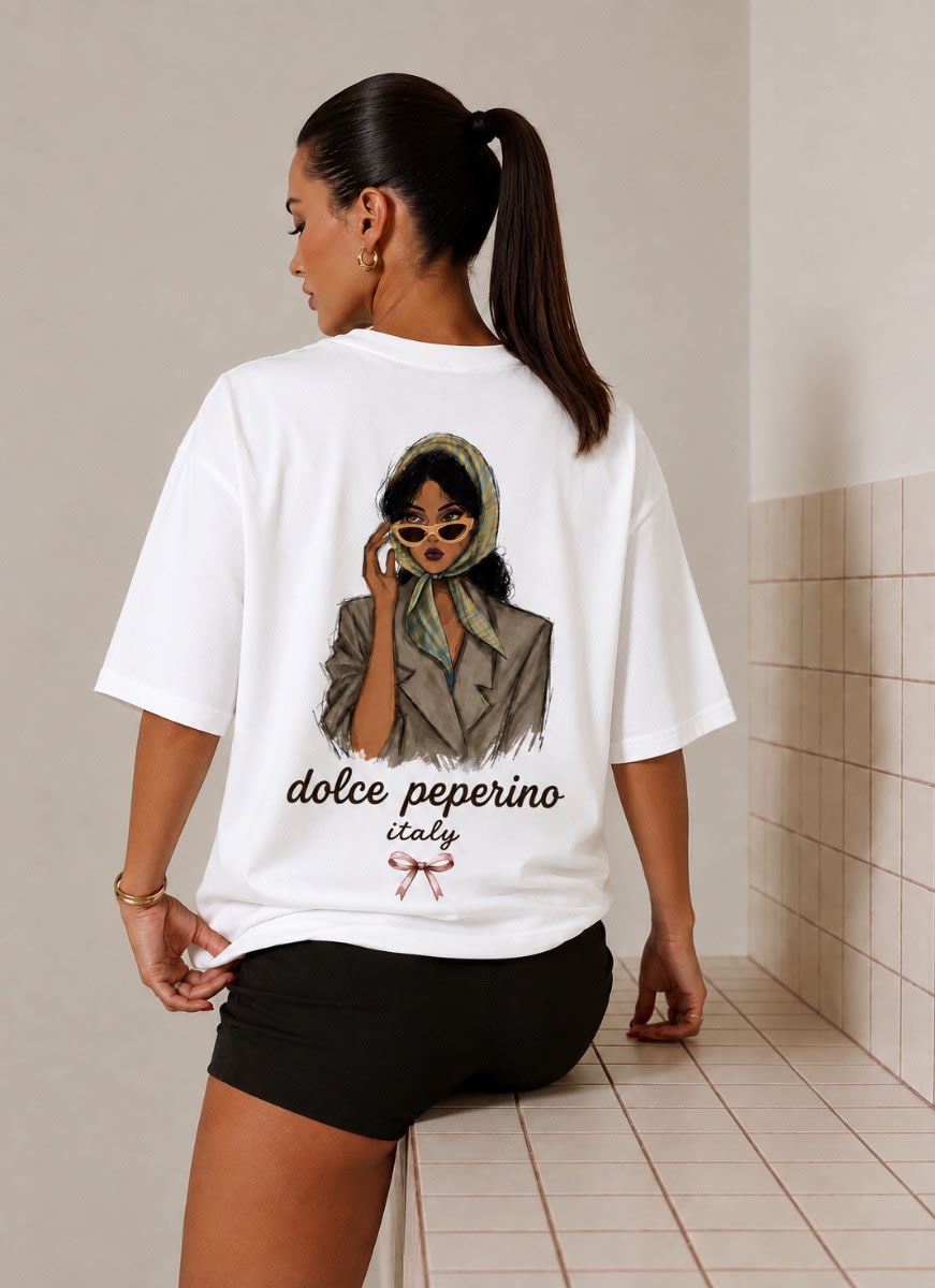 Remera algodón Dolce 🤎