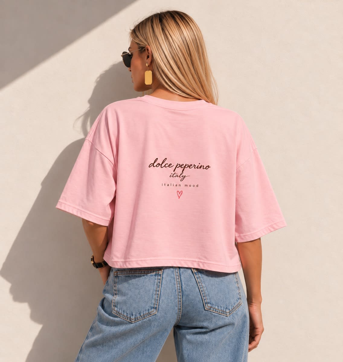 Vista 2 de Remera crop Dolce 💖