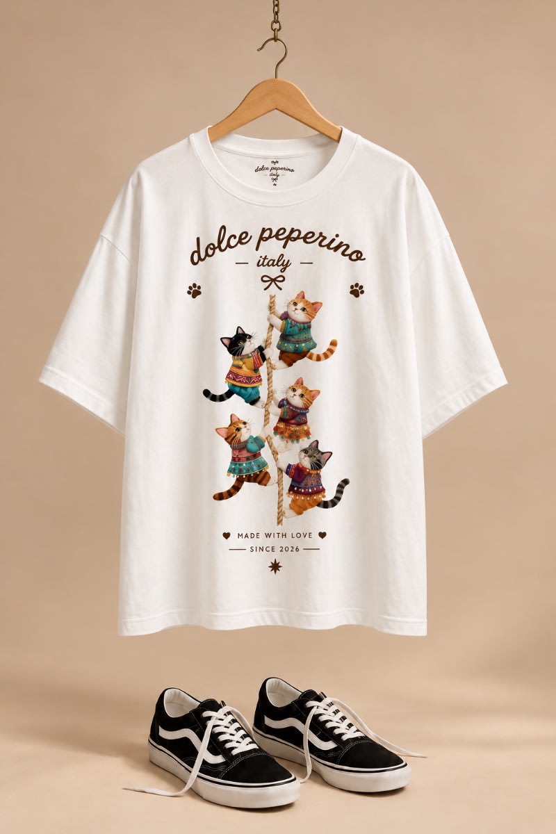 Remera Dolce gatitos 🐱 